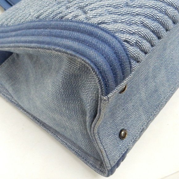 CHANEL Bags Chanel Light Blue Denim Bag Poshmark